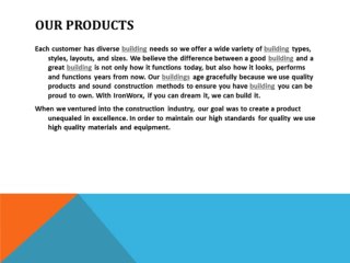 Steel Buildings Montana - www.mtironworx.com