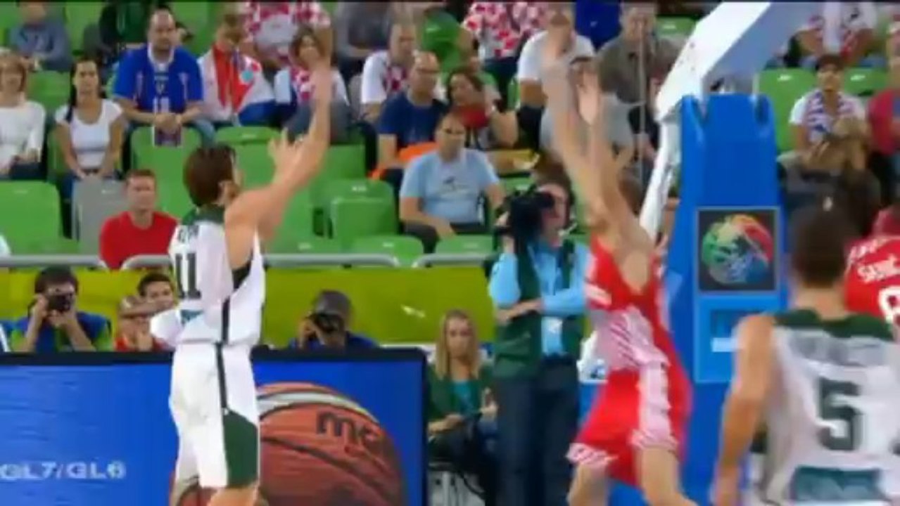 Em: litauen zerlegt kroatien