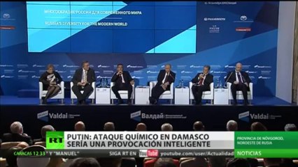 (Vídeo) Putin Un ataque unilateral contra Siria atentaría contra todo el orden mundial