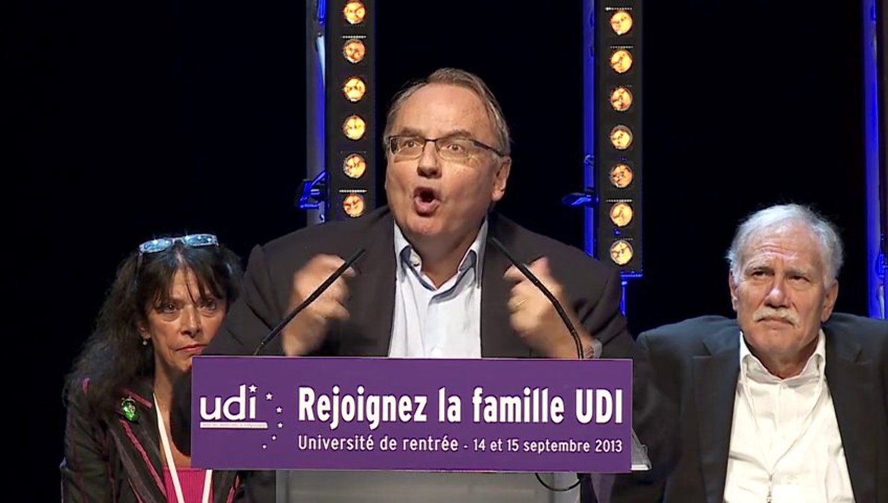 UR2013 : discours de Jean-Louis Bourlanges