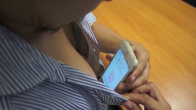 Déverrouiller son iPhone avec ses tétons