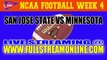 Watch San Jose State vs Minnesota Live Streaming Game online