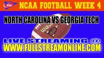 Watch North Carolina vs Georgia Tech Live NCAA College Football Streaming Online