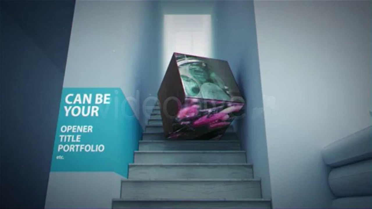 Down The Stairs - After Effects Template