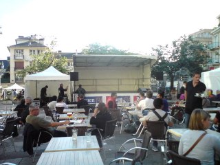 ROUEN PLACE DE LA CALENDE CONCERT A L'ARRACH LORS DU FORUM DES ASSOCIATIONS 2013