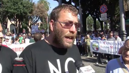 Falcognana, tutti in piazza per dire no alla discarica