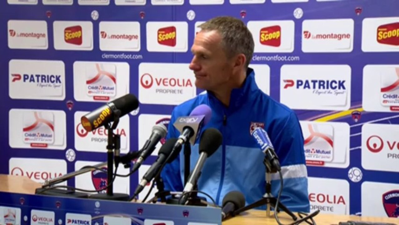 Conférence de presse Clermont Foot - FC Metz (0-0) : Régis BROUARD (CF63) - Albert CARTIER (FCM) - 2013/2014