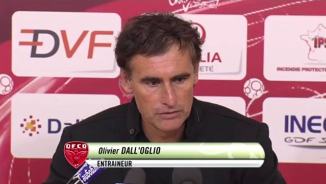 Conférence de presse Dijon FCO - Tours FC (2-0) : Olivier DALL'OGLIO (DFCO) - Olivier PANTALONI (TOURS) - 2013/2014