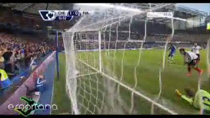 الهدف الاول تشيلسى فى فولهام