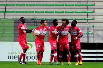L'égalisation signée Martin Braithwaite à Geoffroy-Guichard face à Sainté