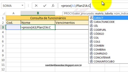 Aula de Excel 2013 - Criando pesquisa entre planilhas/PROCV