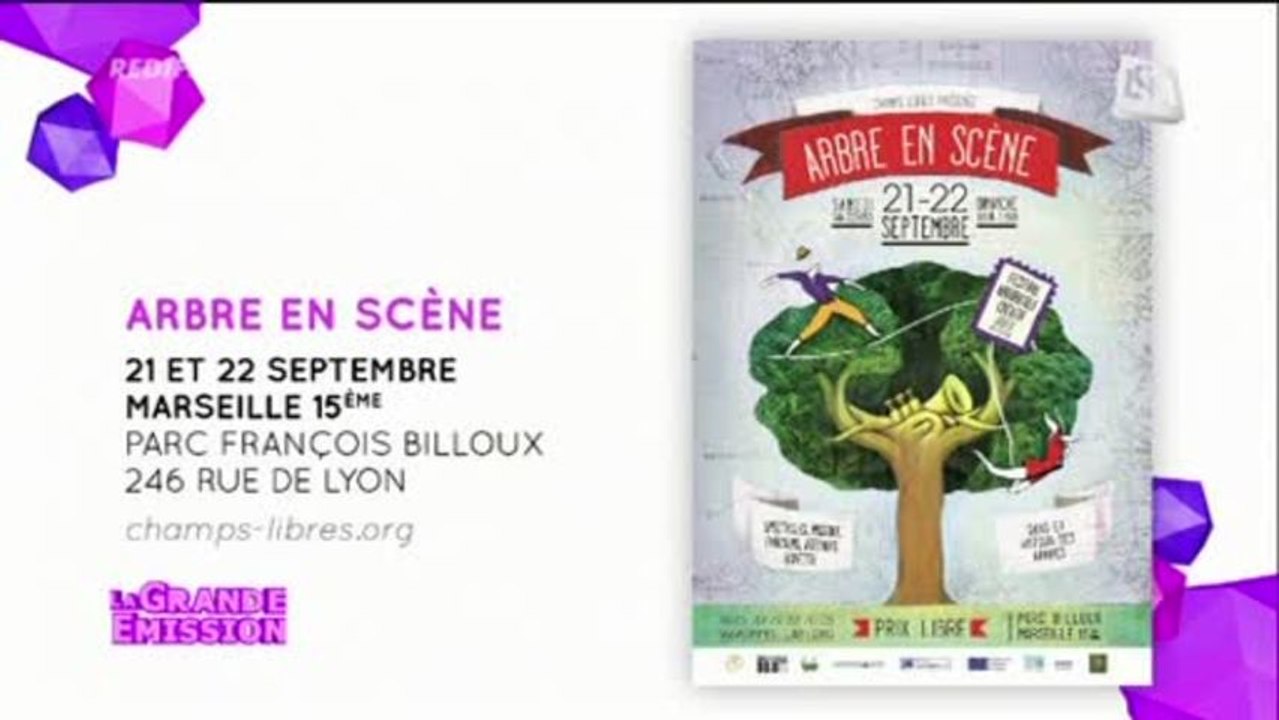 Marseille: un festival au pied des arbres