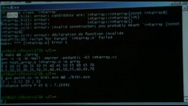 Programmation orientée objet, partie 3 : passage par référence, operator