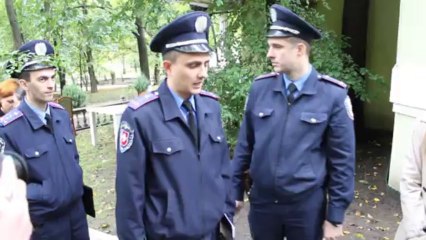 Розмова з міліціонером