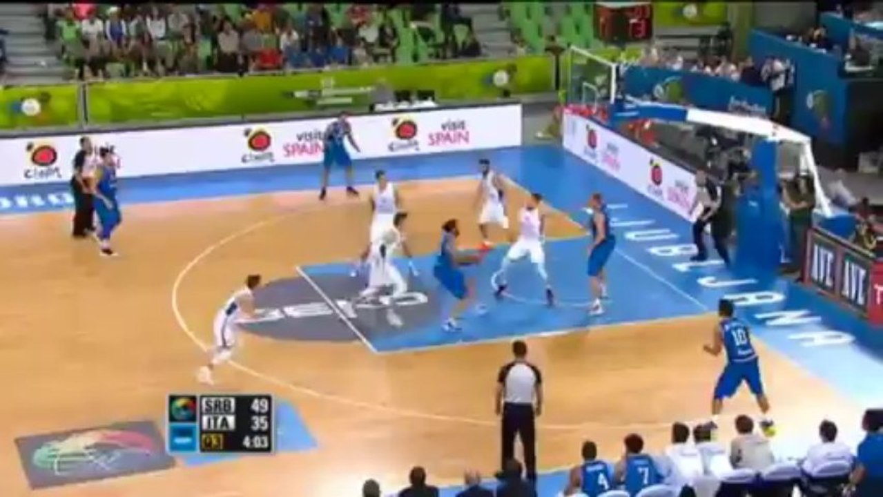 Highlights Serbia-Italy EuroBasket 2013