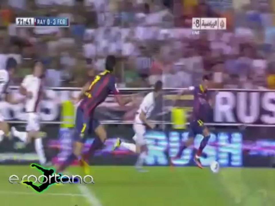 اهداف الشوط الثانى مباراه برشلونه ضد رايو فاليكانو