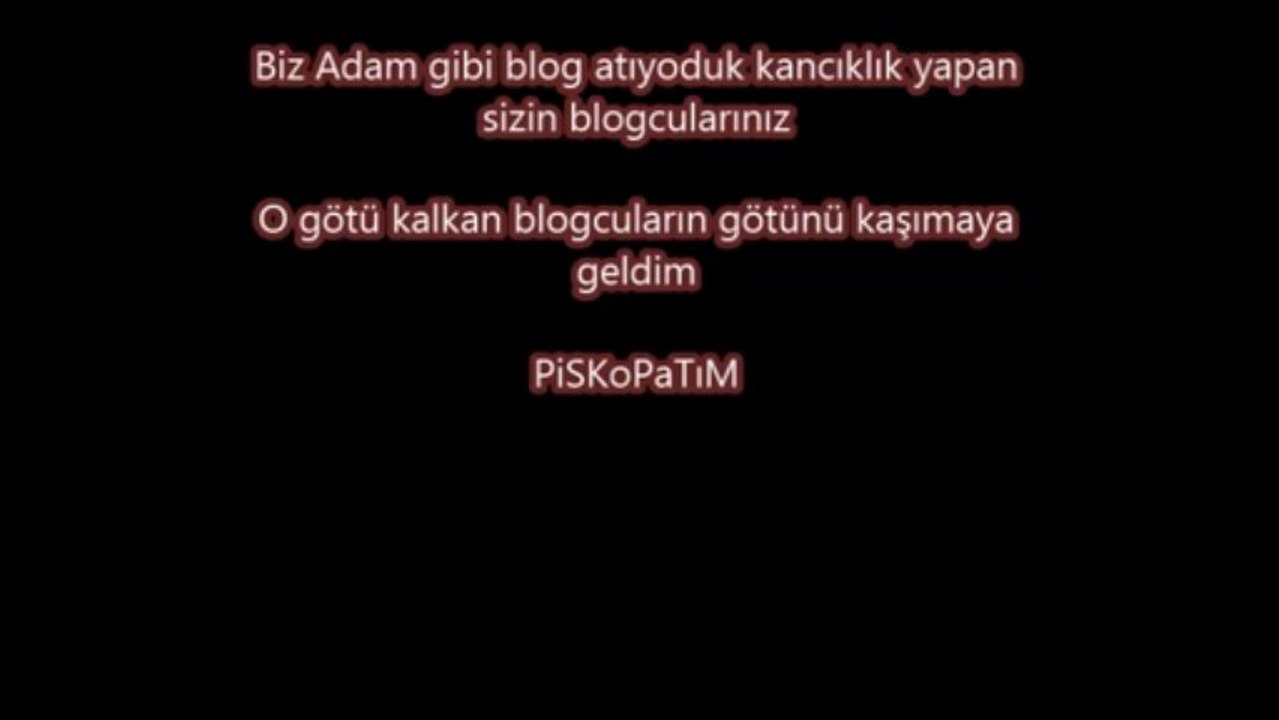 seslibaslat.com SeSLiBaslat O görev yavşağı blogcunuzu daha çok siqicem WWW.SESLİBASLAT.COM