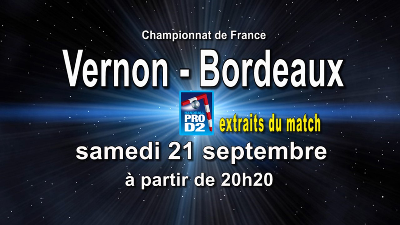 Extrait - Vernon  / Girondins de Bordeux