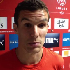 La satisfaction de Romain Danzé après le succès 2 à 0 contre Ajaccio en vidéo. #SRFCACA