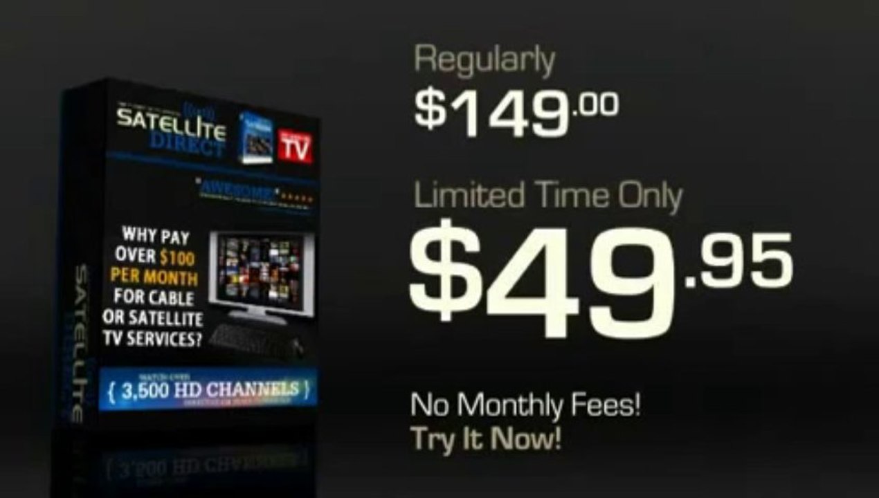 Satellite Direct 3500 HD Channels - Directly On Your Computer