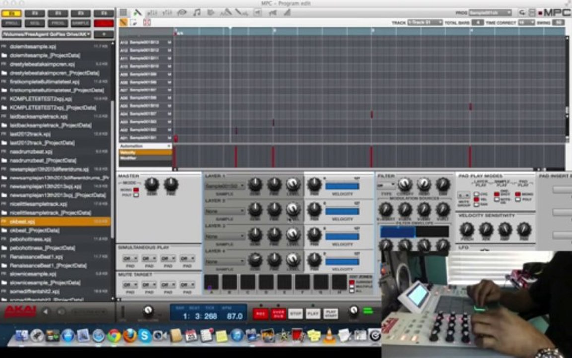 Pitching/Tuning Samples On The Akai MPC Renaissance
