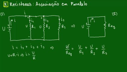 10 - Resistores - Associação paralelo - Demonstração