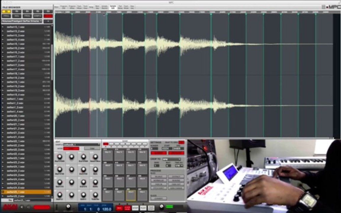 Chopping Samples On The Akai Mpc Renaissance Tutorial
