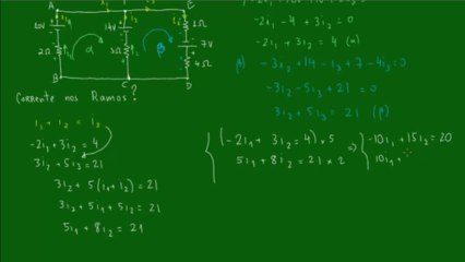 34 - Leis de Kirchhoff - Exemplo