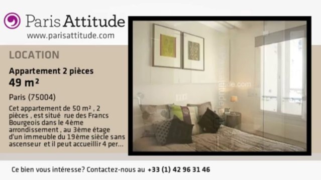 Appartement 1 Chambre à louer - St Paul, Paris - Ref. 7128