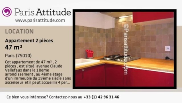 Appartement 1 Chambre à louer - Canal St Martin, Paris - Ref. 5918