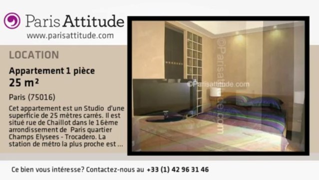 Appartement Studio à louer - Alma Marceau, Paris - Ref. 3780