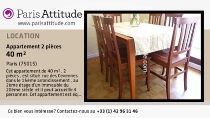 Appartement 1 Chambre à louer - Parc André Citroën, Paris - Ref. 6002