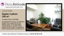 Duplex 2 Chambres à louer - Levallois Perret, Levallois Perret - Ref. 2607