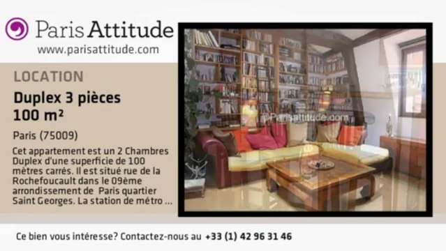 Duplex 2 Chambres à louer - Notre Dame de Lorette, Paris - Ref. 561