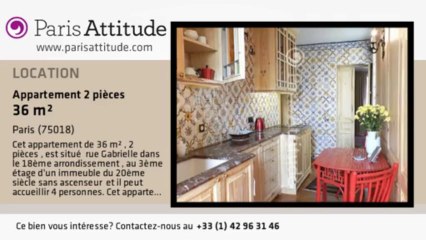Appartement 1 Chambre à louer - Montmartre, Paris - Ref. 7997