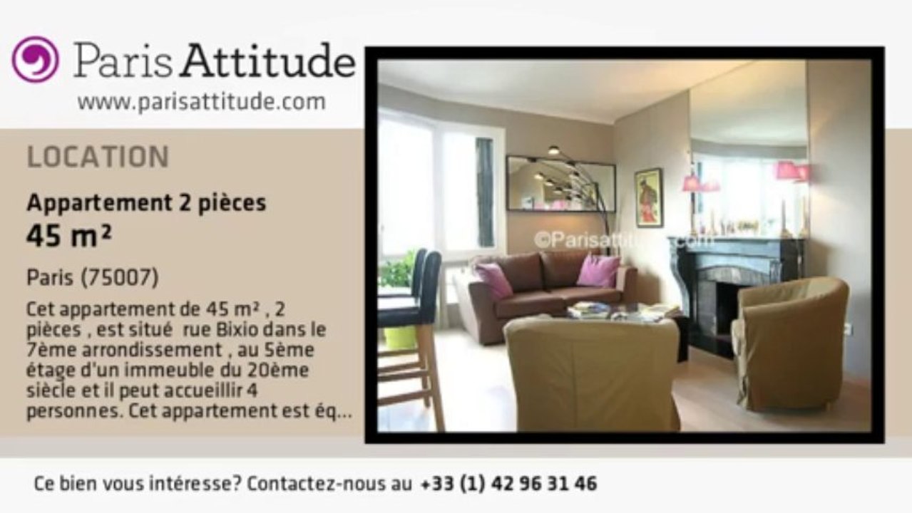 Appartement 1 Chambre à louer - Invalides, Paris - Ref. 6342