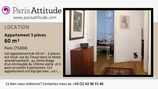Appartement 2 Chambres à louer - St Paul, Paris - Ref. 3122