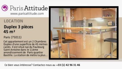 Duplex 2 Chambres à louer - Ledru-Rollin, Paris - Ref. 4261