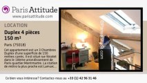 Duplex 3 Chambres à louer - Sacré Cœur, Paris - Ref. 4000