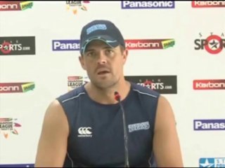 Titans batsman Jacques Rudolph press conference