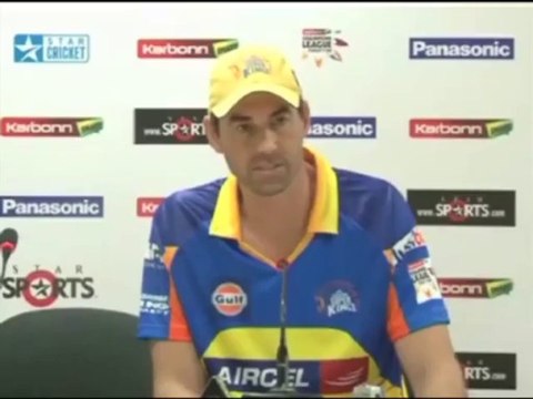Chennai Super Kings coach Stephen Fleming press conference21
