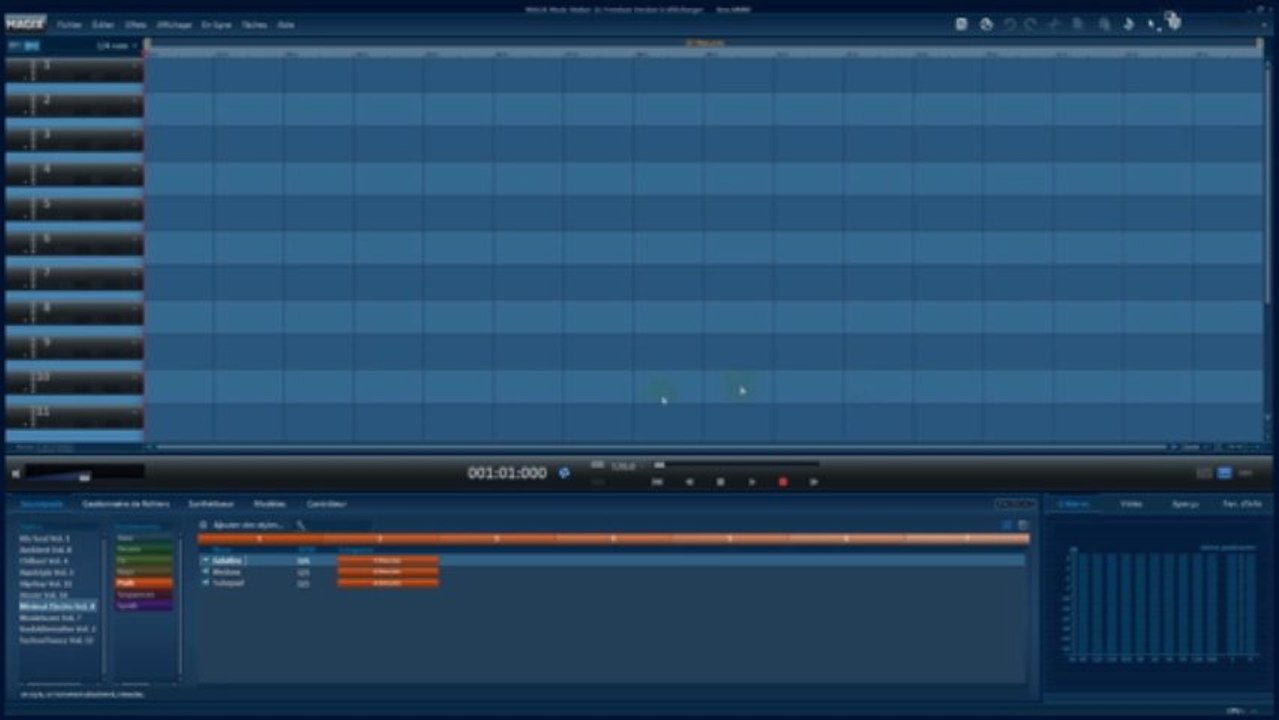 Création de Musique | Tuto n°1 en français | Magix music maker