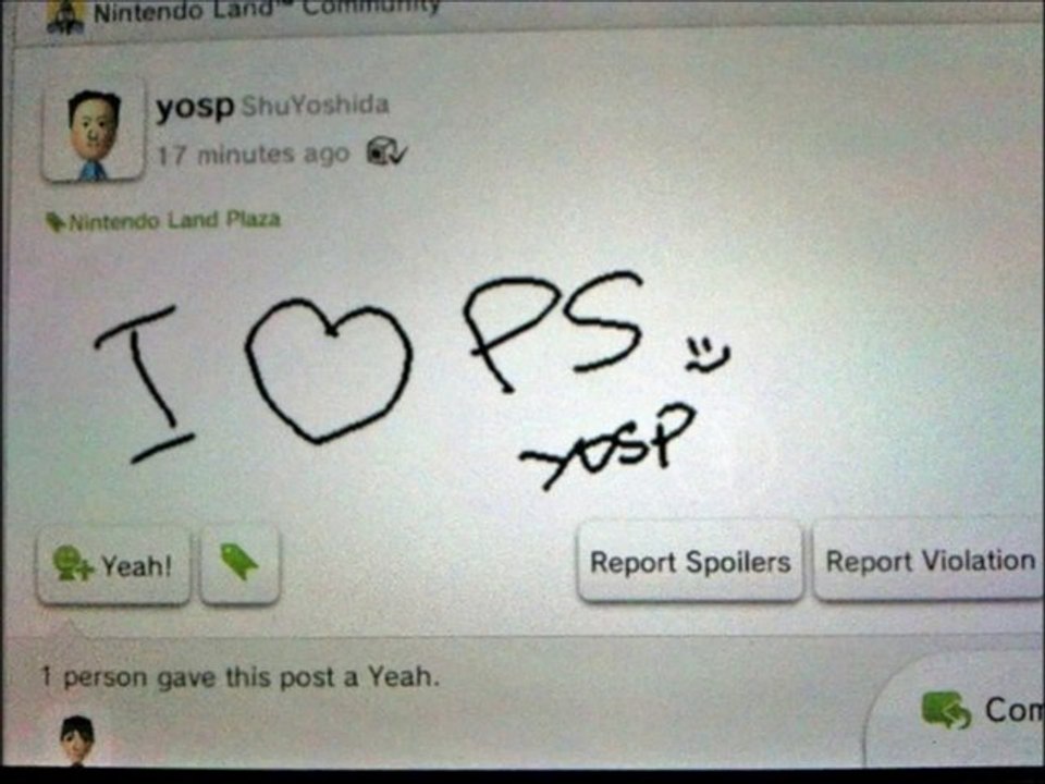 Playstation troleando a Wii U