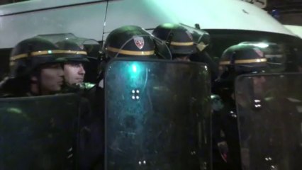 Paris (France) 17/04/2013  On n entend pas chanter les CRS