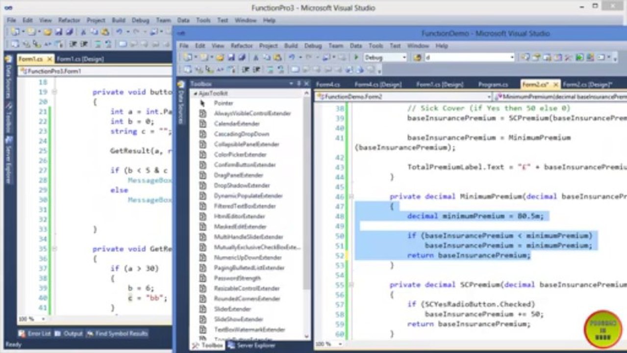C# Tutorial In Urdu - out And ref parameters (Video 3)