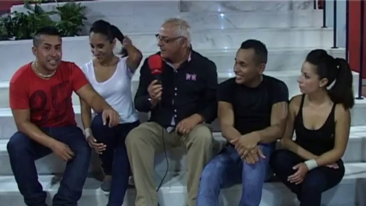 DINAMICOS DE LA SALSA ENTREVISTA (NOS VAMOS DE RUMBA)