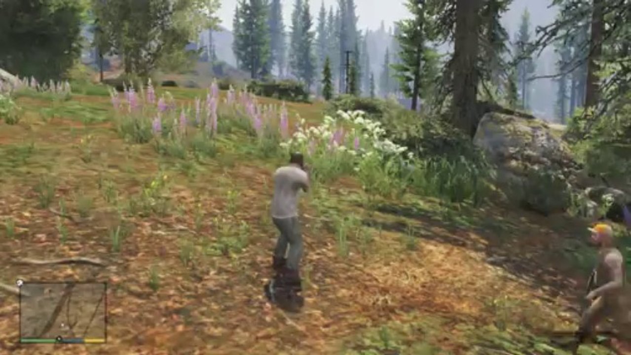 Gta 5 - Partie de chasse avec Trevor et Cletus