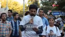 Gezi Tutuklu Aileleri Galatasaray Meydanı'nda : 'Çocuklarımız serbest bırakılsın'