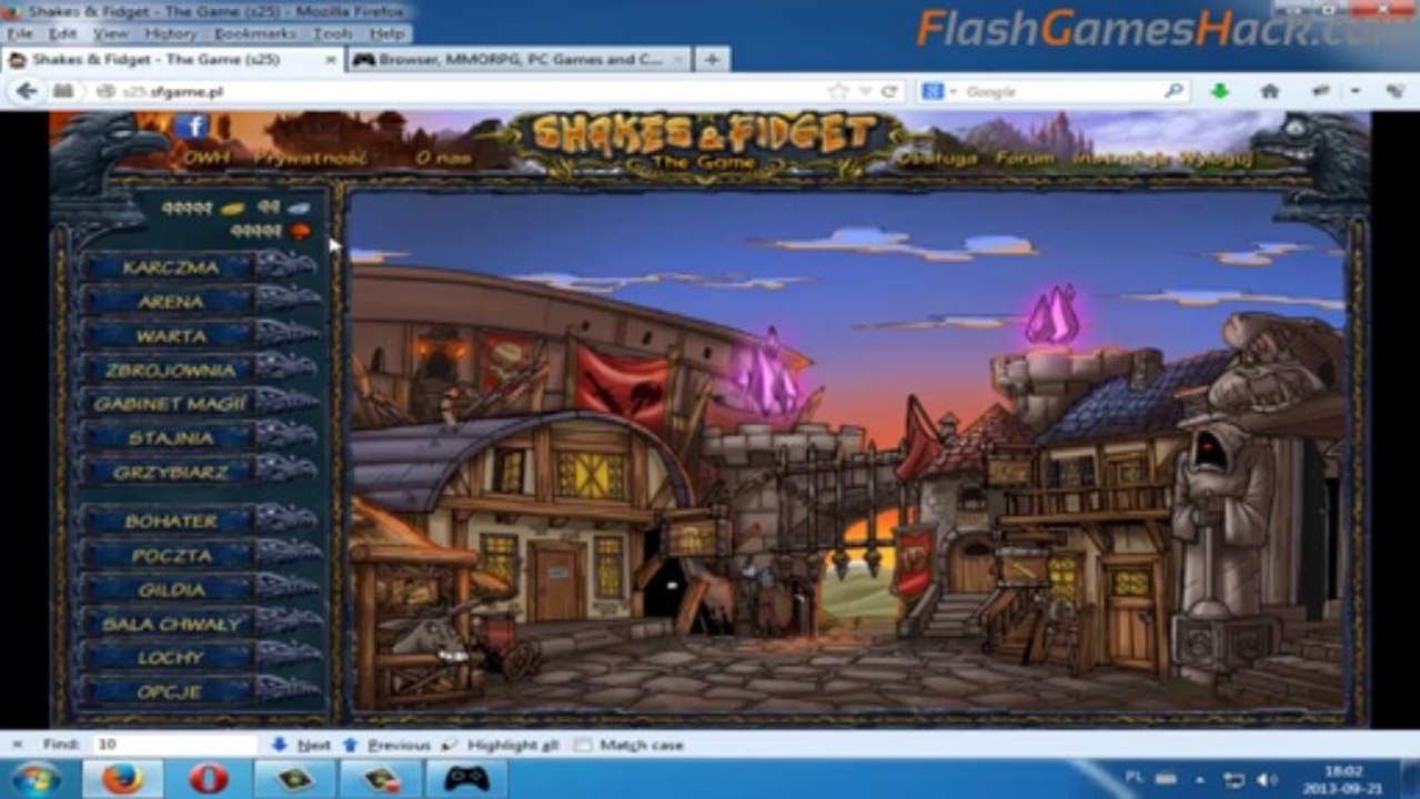 Shakes & Fidget Cheat Hack Tool Gold, Mushrooms, Level and Health