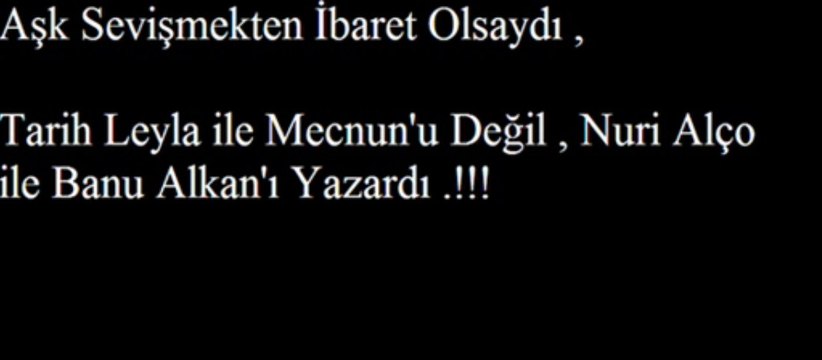 hatice hani gitmeyecektin